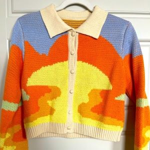 ⭐️🍊🍇 AMAZING Y2K CARDIGAN